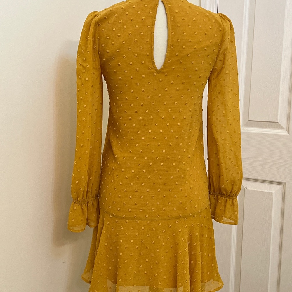 Gianni Bini Swiss Dot Sheath Dress, XS - Picture 6 of 9